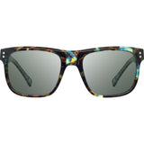 Shwood Monroe Sunglasses | Blue Opal & Elm Burl / G15 Polarized-WAM4B2ELFP
