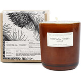 Brooklyn Candle Studio Amber Glass Candle | Montana Forest