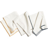 Zestt Monterey Set of 4 Organic Cotton Dinner Napkins | Navy