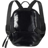 Cote&Ciel Moselle Shine Laquered Polymer Backpack | Liquid Black 28467