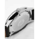 MeisterSinger Neo Plus Watch | Ivory / Shell Cordovan Leather Brown