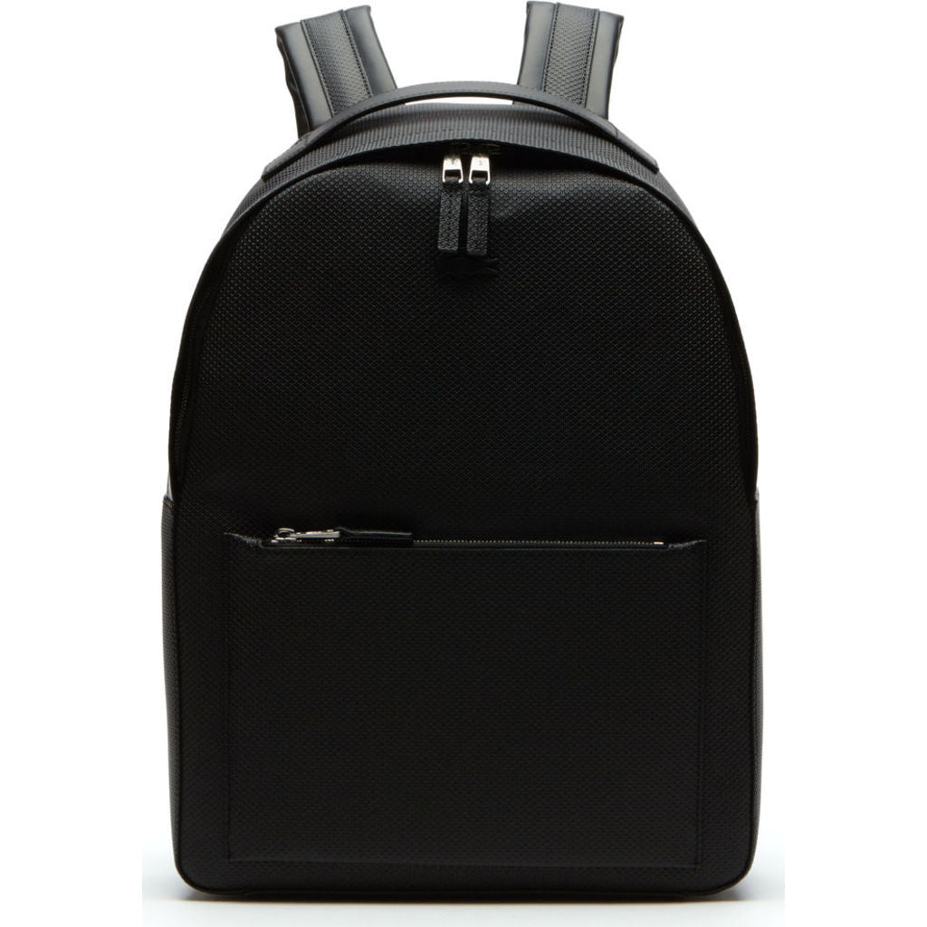 Lacoste mens leather backpack Clearance