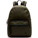 Lacoste Concept Lettering Backpack | Dark Olive
