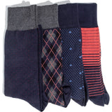 Hook & Albert 4-Pack of Dress Socks | Mason/Raid/Kantro/Dustin