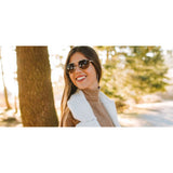 Randolph Engineering Noyes SkyForceª Rose Gold Skull Sunglasses 22K BLUSH GOLD E.P.- NS002