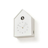 Lemnos Birdhouse Clock Natural