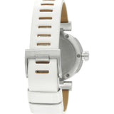 Issey Miyake W-Mini White Watch | White Leather Nyab001Y