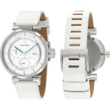Issey Miyake W-Mini White Watch | White Leather Nyab001Y
