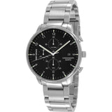 Issey Miyake C Black Chronograph Watch | Steel NYAD001Y