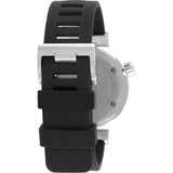 Issey Miyake W Silver Automatic Watch | Black Urethane 86015 76925 NYAE002Y