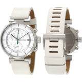 Issey Miyake W White Chronograph Watch | White Leather Ny0Y001Y