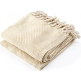 Brahms Mount Monhegan Cotton Throw