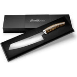 Nesmuk Soul Chef Knife | Karelian Birch Burl S3BM180