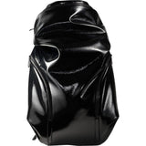 Cote&Ciel Nile Glossy Laquered Polymer Backpack | Liquid Black 28466