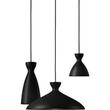 Nyta Pretty Steel Pendant Light | Black --Wide NY-PRT-WSt