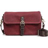 ONA The Bowery Camera Messenger Bag | Crimson - ONA5-014BRG