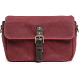 ONA The Bowery Camera Messenger Bag | Crimson - ONA5-014BRG