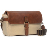 ONA The Bowery Camera Sling Bag | Natural/Antique Cognac- ONA5-014NTL
