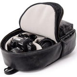 ONA Clifton Camera Backpack | Black Leather ONA 046LBL
