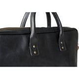 ONA Kingston Briefcase | Black Leather ONA 040LBL