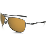 Oakley Iconic TI Crosshair Titanium Sunglasses | Tungsten Iridium Polarized OO6014-01