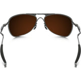 Oakley Iconic TI Crosshair Titanium Sunglasses | Tungsten Iridium Polarized OO6014-01