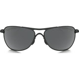 Oakley Iconic TI Crosshair Pewter Sunglasses | Black Iridium Polarized OO6014-02