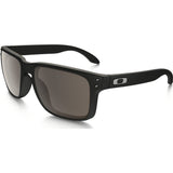 Oakley Lifestyle Holbrook Matte Black Sunglasses | Warm Grey OO9102-01