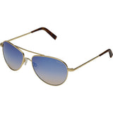 Randolph Engineering The Hawk 23K Gold Sunglasses | Oasis Metallic Nylon AR Skull 57MM OP71406-2-NY