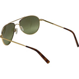 Randolph Engineering The Hawk 23K Gold Sunglasses | Jade Metallic Nylon AR Skull 57MM OP71410-2-NY
