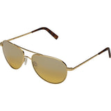 Randolph Engineering The Hawk 23K Gold Sunglasses | Citron Metallic Nylon AR Skull 57MM OP71415-2-NY