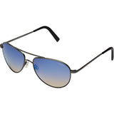 Randolph Engineering The Hawk Dark Ruthenium Polished Sunglasses | Oasis Metallic Nylon AR Skull 57MM OP7F406-2-NY