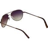 Randolph Engineering The Hawk 23K Satin Choc Gold Sunglasses | Sunrise Metallic Nylon AR Skull 57MM OP7SC407-2-NY