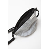 Cote & Ciel Orba Creased Crossbody Bag | Light Grey