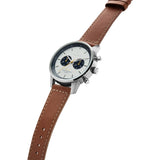 Triwa Ocean Nevil 2.0 Watch | Brown Sewn Classic 2 Strap NEST113:2-SC010215