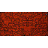 Zuzunaga Route Bath Towel 50 x 100 cm | Orange