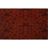 Zuzunaga Route Bath Towel 100 x 150 cm | Orange
