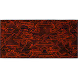 Zuzunaga Route Bath Towel 50 x 100 cm | Orange