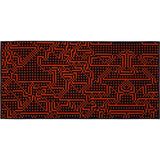 Zuzunaga Route Bath Towel 70 x 140 cm | Orange