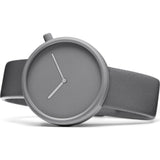 bulbul Ore 04 Men's Watch | Titanium Coated Steel on Grey Italian Leather