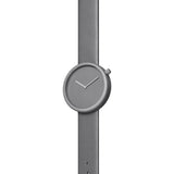 bulbul Ore 04 Men's Watch | Titanium Coated Steel on Grey Italian Leather