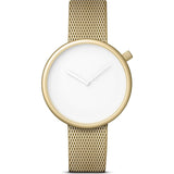 bulbul Ore 08 Men's Watch | Matte Gold Steel on Gold Mesh