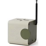 Lexon Oslo News Lite Alarm Clock Radio W/ Bluetooth Speaker & Wireless Charger