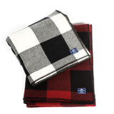 Faribault Oversized Buffalo Check Throw | Wool