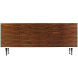 ION Design Cora Large Credenza | White/Brown P-12184