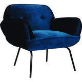 ION Design Tromso Lounge Chair | Petrol P-23439