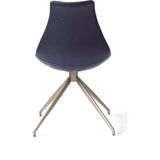 ION Design Ethan Dining Chair | Matte Black/Brass P-24657