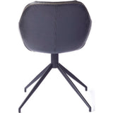 ION Design Gaia Chair | Matte Black/Dark Gray P-25017