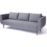 ION Design Citizen Sofa | Light Gray/Walnut P-25811