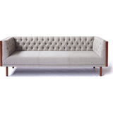 ION Design Beyond Sofa | Light Gray/Walnut P-25812
